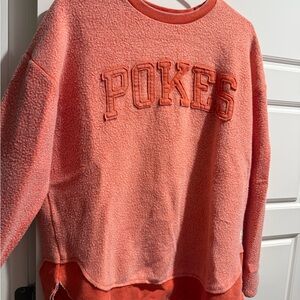 Orange POKES Sweatshirt